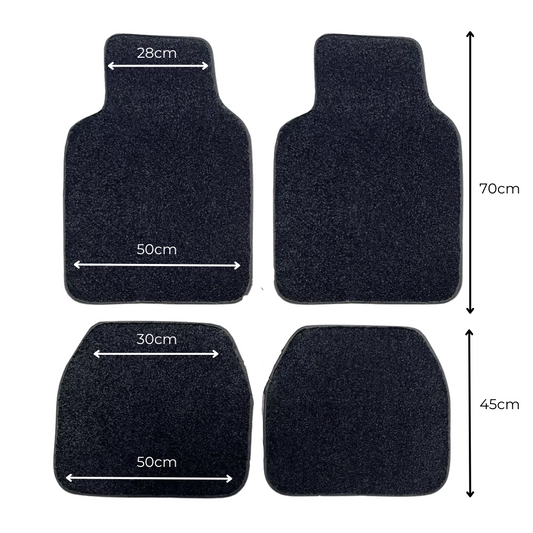 Starlight Waterproof Car Floor Mats 4PC 100+ Colors USB